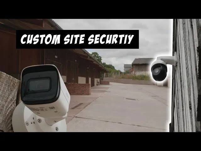 Workshop site secure with BESPOKE security system