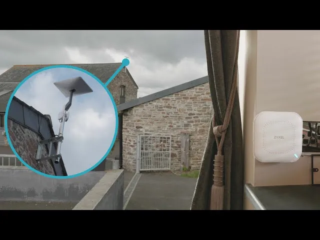 FOUR properties with Wi-Fi from ONE antenna | Starlink Antenna