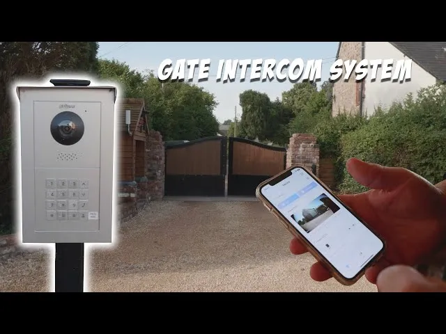 Intercom Gate System | Home Gate Security